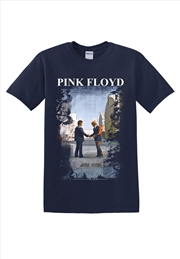 Buy Pink Floyd - Burning Man Navy - Blue - XL