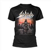 Buy Sodom - Persecution Mania: Softstyle - Black - XXL