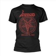 Buy Venom - Welcome To Hell: Red - Black - Large