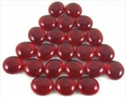 Buy Chessex Translucent Red Glass Stones Tube