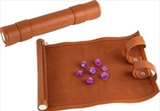 Buy MDG Dice Rolling Scroll: Brown Leather