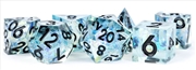 Buy MDG 16mm Handcrafted Sharp Edge Resin Polyhedral Dice Set: Captured Frost
