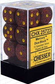 Buy Chessex 16mm D6 Dice Block Speckled Mercury