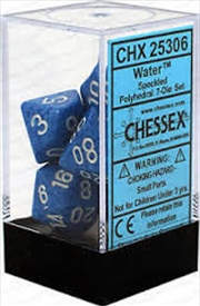 Buy Chessex Polyhedral 7-Die Set Speckled Water