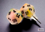 Buy Chessex Earrings Mini d20 Pair Festive Circus (Stud)
