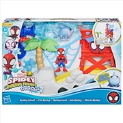Buy Marvel Spidey and his Amazing Friends Toys Water-Webs Spidey Island