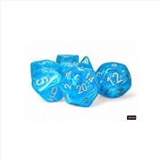 Buy Chessex Luminary Mega-hedral Sky/Silver Luminary 7-Die Set