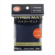 Buy KMC Hyper MAT Sleeve 64 Pack (91mm x 66mm) - Black