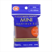 Buy KMC Hyper MAT MINI Sleeve 60 Pack (89mm x 62mm) - Red