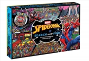 Buy Spider-Man: Search-and-Find Activity Book & Puzzle Set (Marvel: 200 Pieces)