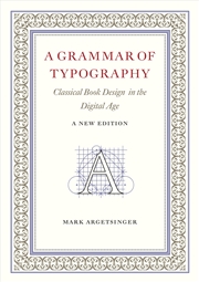 Buy A Grammar of Typography
