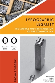 Buy Typographic Legality