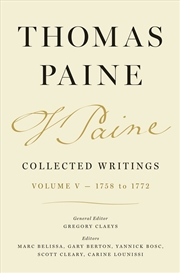 Buy Thomas Paine Collected Writings, Volume 5