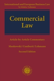 Buy Commercial Law: Article-By-Article Commentary