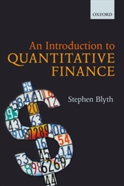 Buy An Introduction to Quantitative Finance