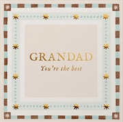 Buy Grandad You’re The Best : Fill-in-the-Blank Keepsake Book That Can Be Sent as a Card