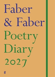 Buy Faber Poetry Diary 2027