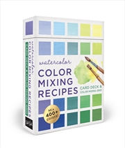 Buy Watercolor Color Mixing Recipes : Card Deck & Color Mixing Grid: Mix 400+ Colors!