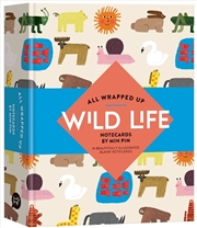 Buy All Wrapped Up: Wild Life by Min Pin Notecards