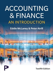 Buy Accounting and Finance: An Introduction