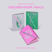Buy Ateez - Golden Hour : Part.5 14th Mini Album Standard Set