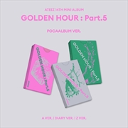 Buy Ateez - Golden Hour : Part.5 14th Mini Album Pocaalbum Ver Set