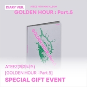 Buy Ateez - Golden Hour : Part.5 14th Mini Album Soundwave Gift Standard Diary Ver