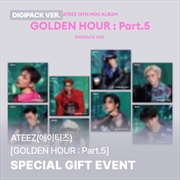 Buy Ateez - Golden Hour : Part.5 14th Mini Album Soundwave Gift Digipack Ver Random