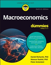 Buy Macroeconomics for Dummies, U.S. Edition