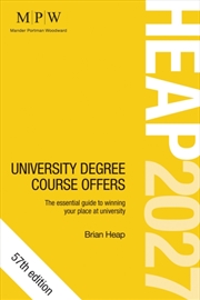 Buy HEAP 2027: University Degree Course Offers : The Essential Guide to Winning Your Place at University