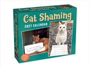 Buy Cat Shaming 2027 Day-to-Day Calendar