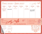Buy Dolly Parton 2027 Weekly Desk Pad Calendar
