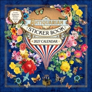Buy The Antiquarian Sticker Book 2027 Wall Calendar : with Stickers