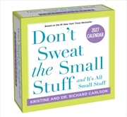 Buy Don't Sweat the Small Stuff 2027 Day-to-Day Calendar