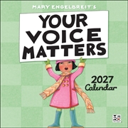 Buy Mary Engelbreit's Your Voice Matters 2027 Wall Calendar