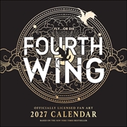 Buy Fourth Wing Officially Licensed Fan Art 2027 Wall Calendar