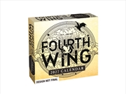 Buy Fourth Wing 2027 Day-to-Day Calendar