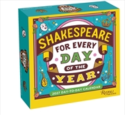 Buy Shakespeare for Every Day of the Year 2027 Day-to-Day Calendar