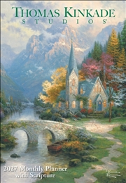 Buy Thomas Kinkade Studios 2027 Monthly Pocket Planner Calendar with Scripture