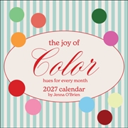 Buy The Joy of Color 2027 Wall Calendar : Hues for Every Month