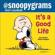 Buy PEANUTS: @Snoopygrams 2027 Mini Wall Calendar