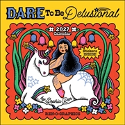 Buy Ren-O-Graphics 2027 Wall Calendar with Stickers : Dare to Be Delusional