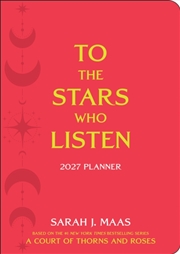 Buy A Court of Thorns and Roses 2027 Monthly/Weekly Planner Calendar