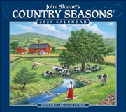 Buy John Sloane's Country Seasons 2027 Deluxe Wall Calendar : Forty-First Annual Collection