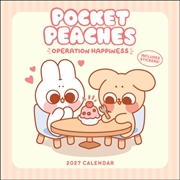 Buy Pocket Peaches 2027 Wall Calendar with Stickers : Operation Happiness