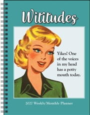Buy Wititudes 12-Month 2027 Monthly/Weekly Planner Calendar