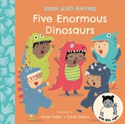Buy Five Enormous Dinosaurs BSL