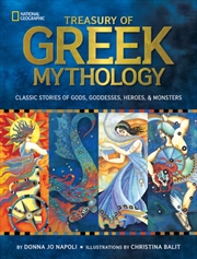 Buy Treasury of Greek Mythology : Classic Stories of Gods, Goddesses, Heroes & Monsters