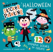 Buy First Fun Sticker Painting: Halloween : 12 Colorful Scenes to Create
