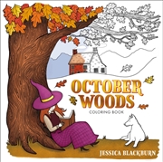 Buy October Woods Coloring Book : A Coloring Book with Cozy Hygge Scenes of a Relaxing Autumn